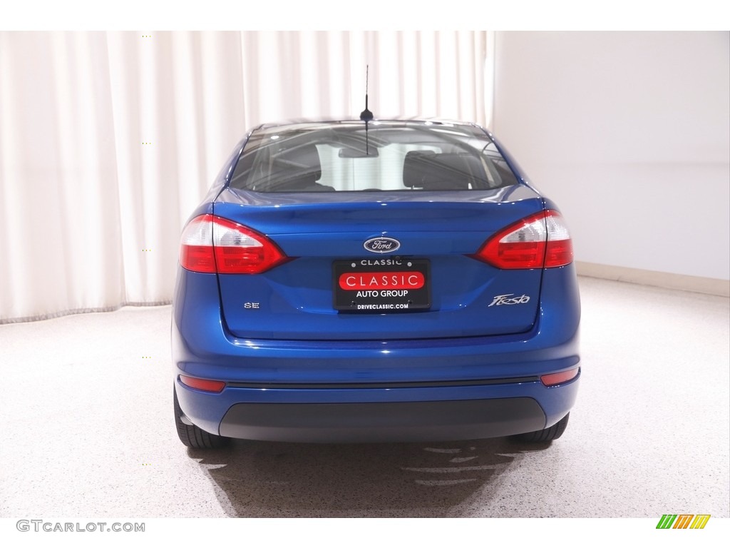 2019 Fiesta SE Sedan - Lightning Blue / Charcoal Black photo #18