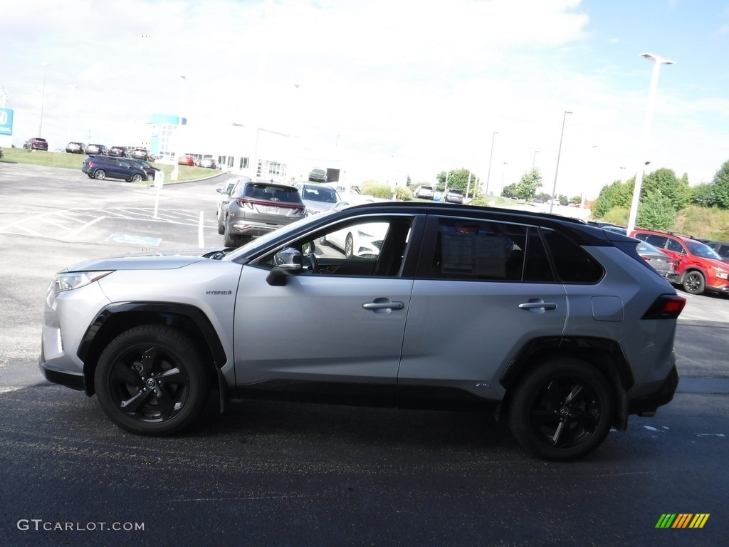 2019 RAV4 XSE AWD Hybrid - Silver Sky Metallic / Black photo #5