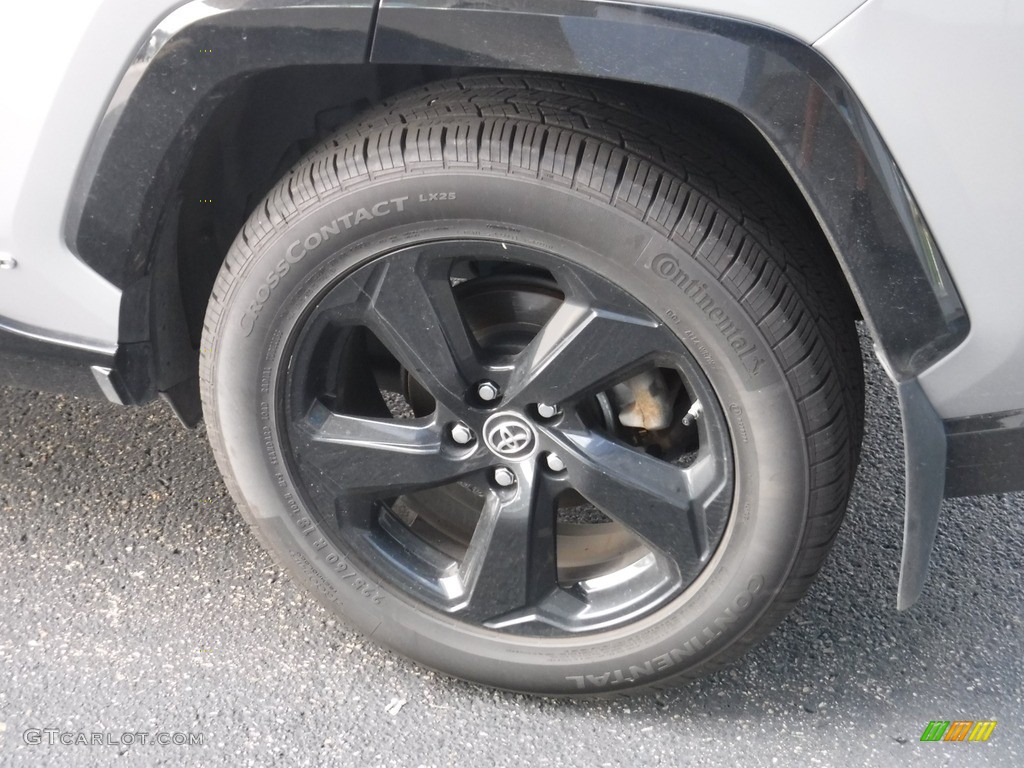 2019 RAV4 XSE AWD Hybrid - Silver Sky Metallic / Black photo #7