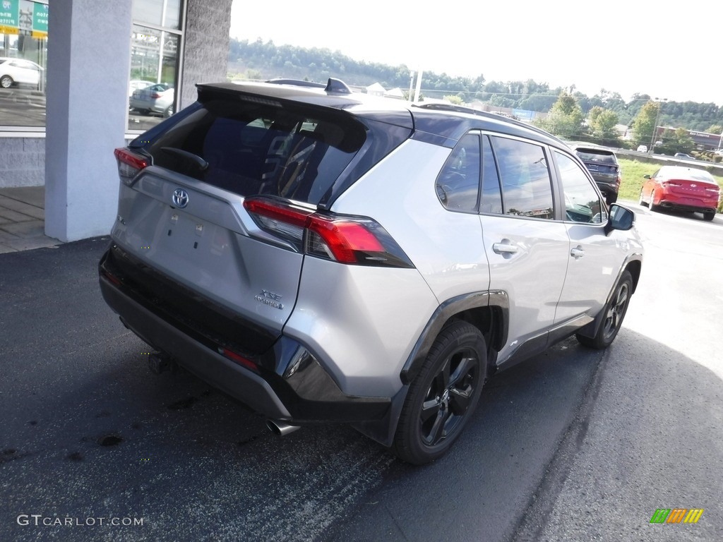 2019 RAV4 XSE AWD Hybrid - Silver Sky Metallic / Black photo #10