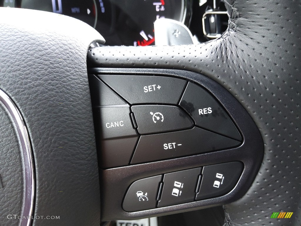 2022 Dodge Durango GT AWD Black Steering Wheel Photo #144717304