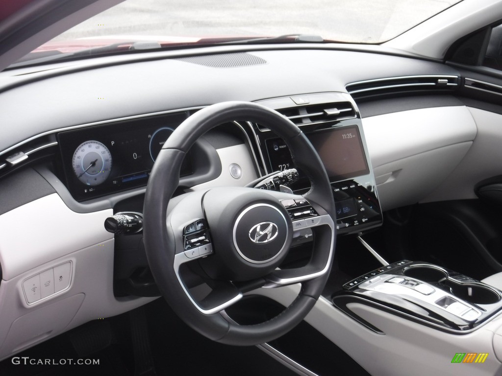 2022 Tucson Limited AWD - Calypso Red / Gray photo #11
