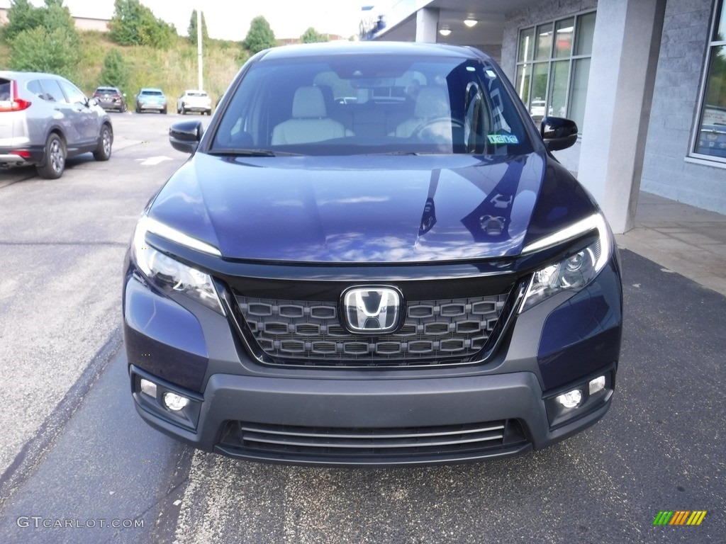 2019 Passport EX-L AWD - Obsidian Blue Pearl / Black photo #4
