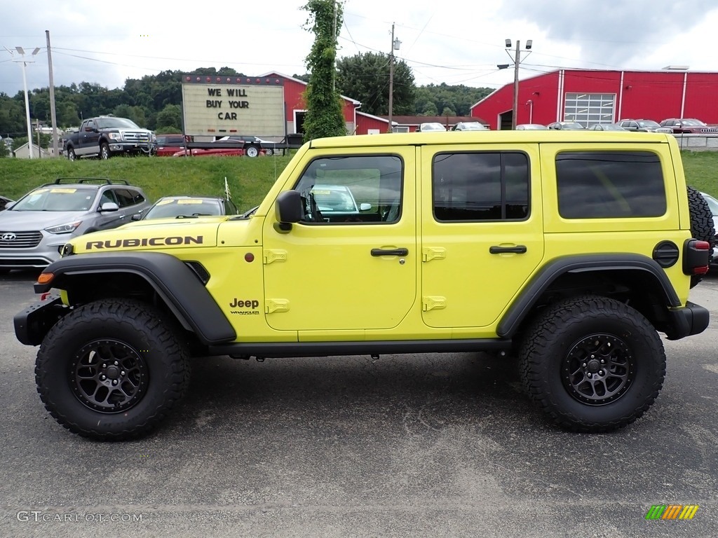 High Velocity 2022 Jeep Wrangler Unlimited Rubicon 4x4 Exterior Photo #144717847