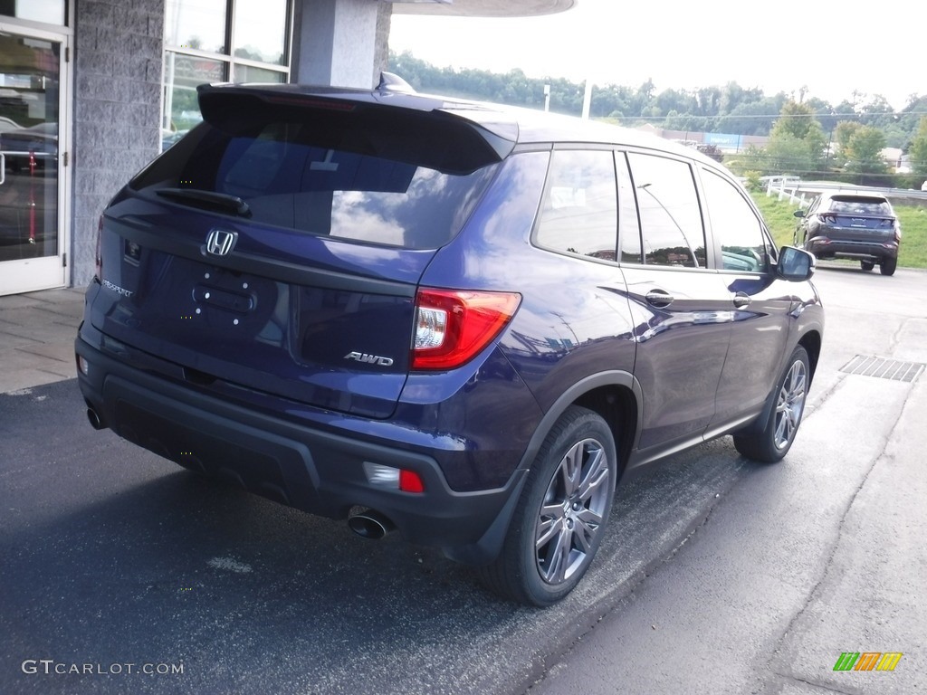 2019 Passport EX-L AWD - Obsidian Blue Pearl / Black photo #9