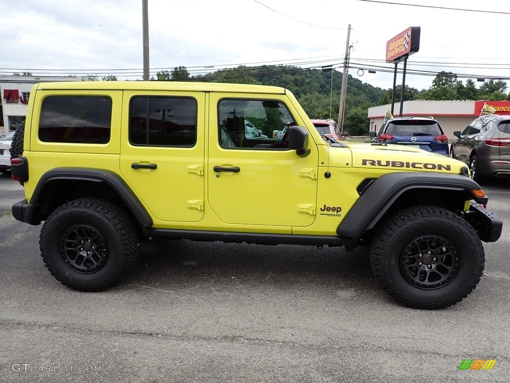High Velocity 2022 Jeep Wrangler Unlimited Rubicon 4x4 Exterior Photo #144717976