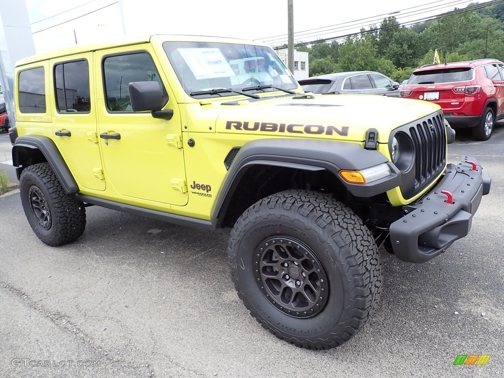 High Velocity 2022 Jeep Wrangler Unlimited Rubicon 4x4 Exterior Photo #144718003