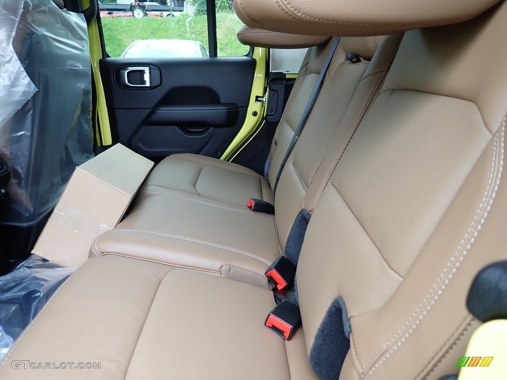2022 Jeep Wrangler Unlimited Rubicon 4x4 Rear Seat Photo #144718120