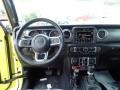 Dashboard of 2022 Wrangler Unlimited Rubicon 4x4