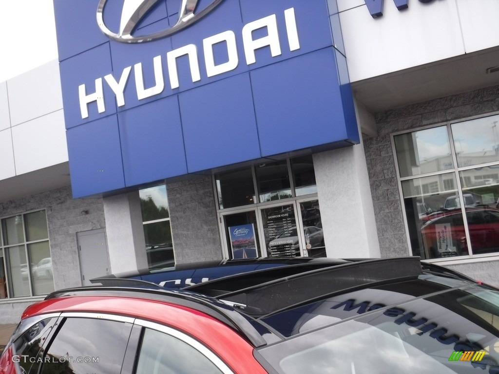 2022 Tucson Limited AWD - Calypso Red / Black photo #3