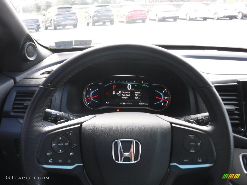 2019 Passport EX-L AWD - Obsidian Blue Pearl / Black photo #26