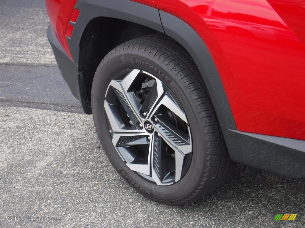 2022 Tucson Limited AWD - Calypso Red / Black photo #4