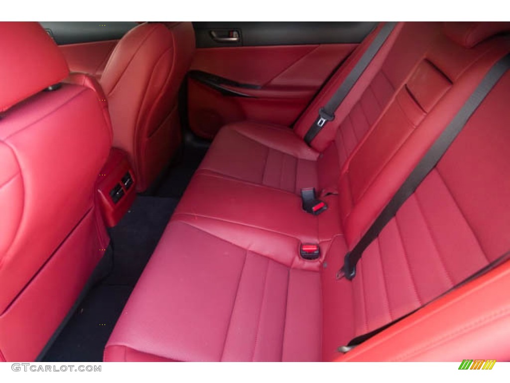 2021 IS 350 F Sport - Ultra White / Rioja Red photo #4