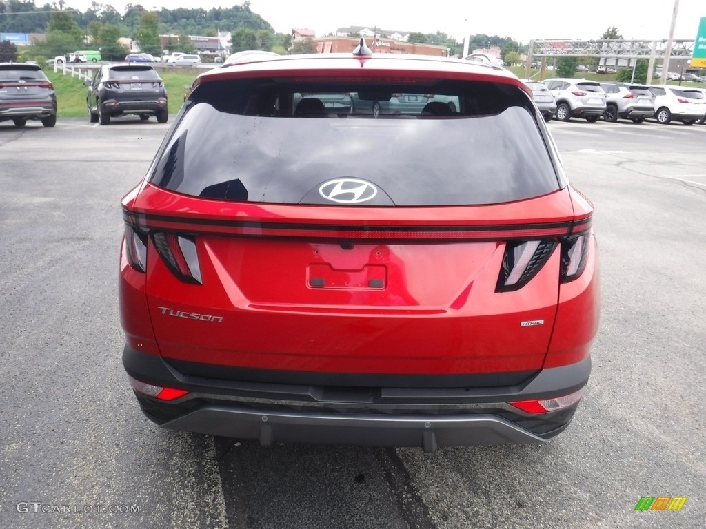 2022 Tucson Limited AWD - Calypso Red / Black photo #9