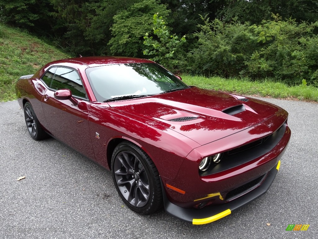 Octane Red Pearl 2022 Dodge Challenger R/T Scat Pack Exterior Photo #144718519