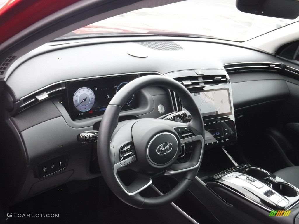 2022 Tucson Limited AWD - Calypso Red / Black photo #12