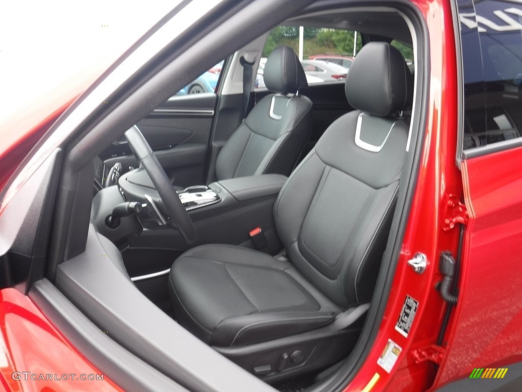 2022 Tucson Limited AWD - Calypso Red / Black photo #14