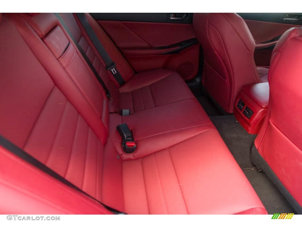 2021 IS 350 F Sport - Ultra White / Rioja Red photo #22