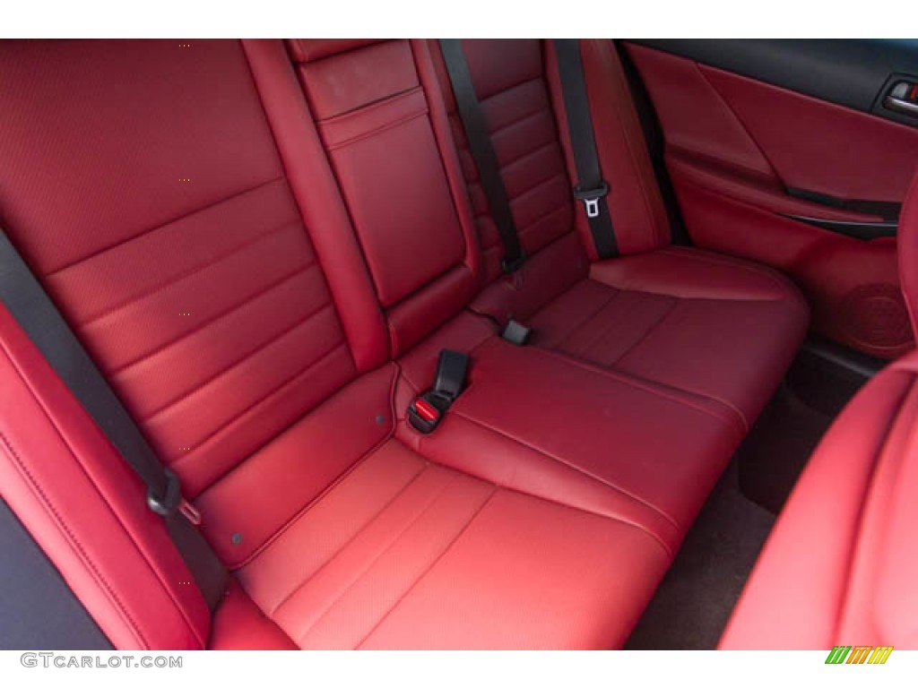 2021 IS 350 F Sport - Ultra White / Rioja Red photo #23