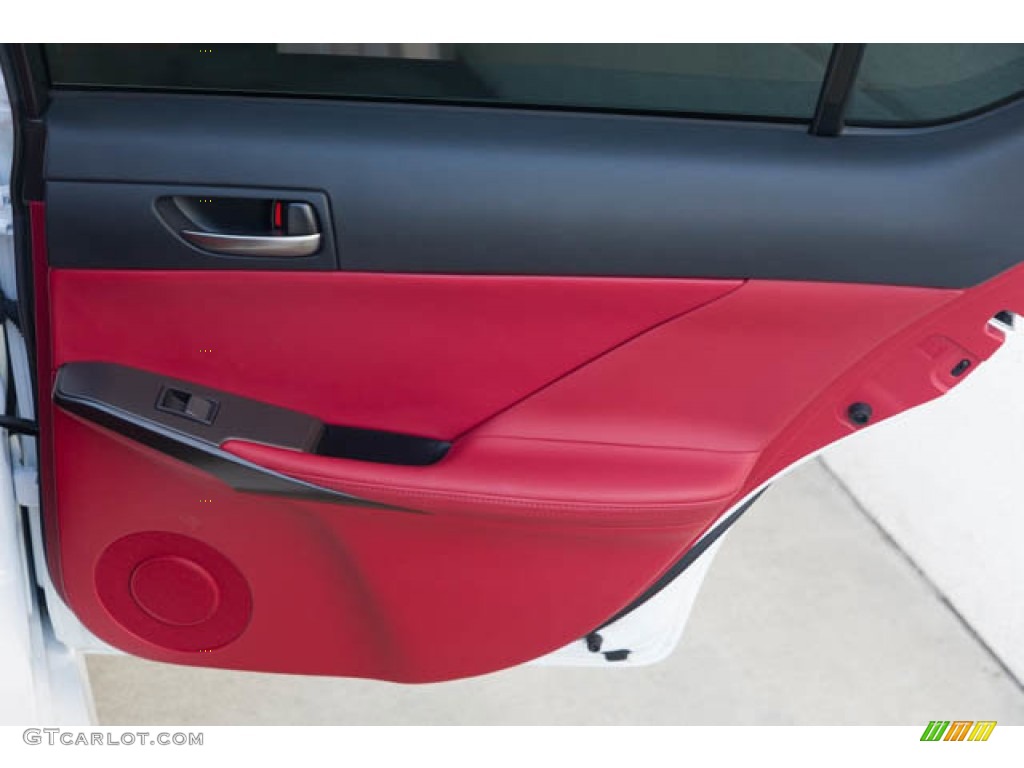 2021 IS 350 F Sport - Ultra White / Rioja Red photo #32