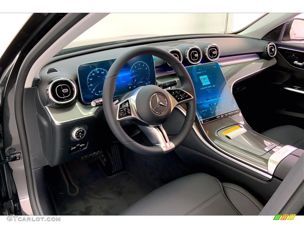 2022 Mercedes-Benz C 300 Sedan Black Dashboard Photo #144719440