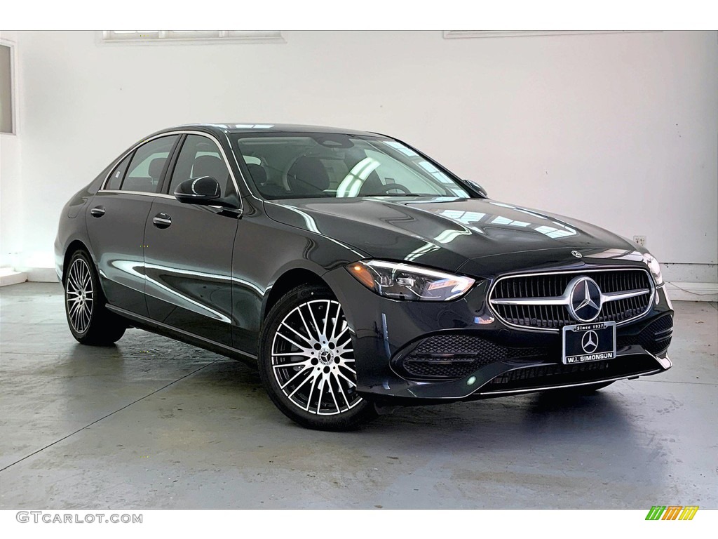Graphite Gray Metallic 2022 Mercedes-Benz C 300 Sedan Exterior Photo #144719581
