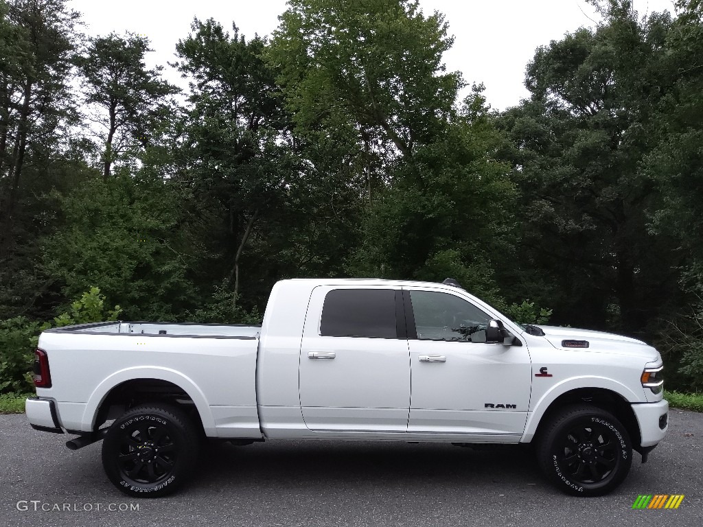 Bright White 2022 Ram 2500 Laramie Mega Cab 4x4 Exterior Photo #144719632