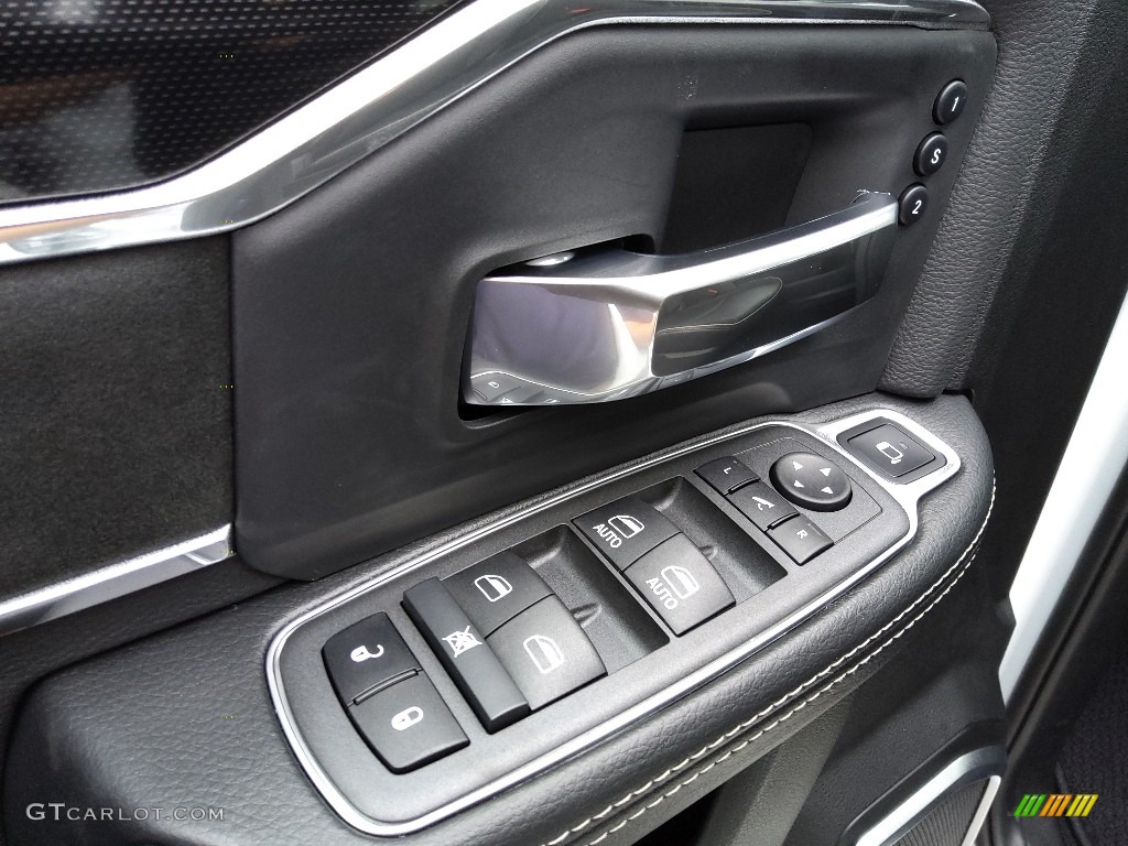 2022 Ram 2500 Laramie Mega Cab 4x4 Black Door Panel Photo #144719734