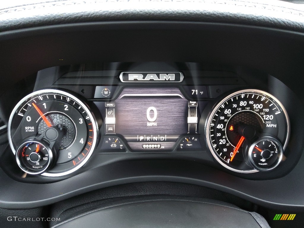 2022 Ram 2500 Laramie Mega Cab 4x4 Gauges Photo #144719884