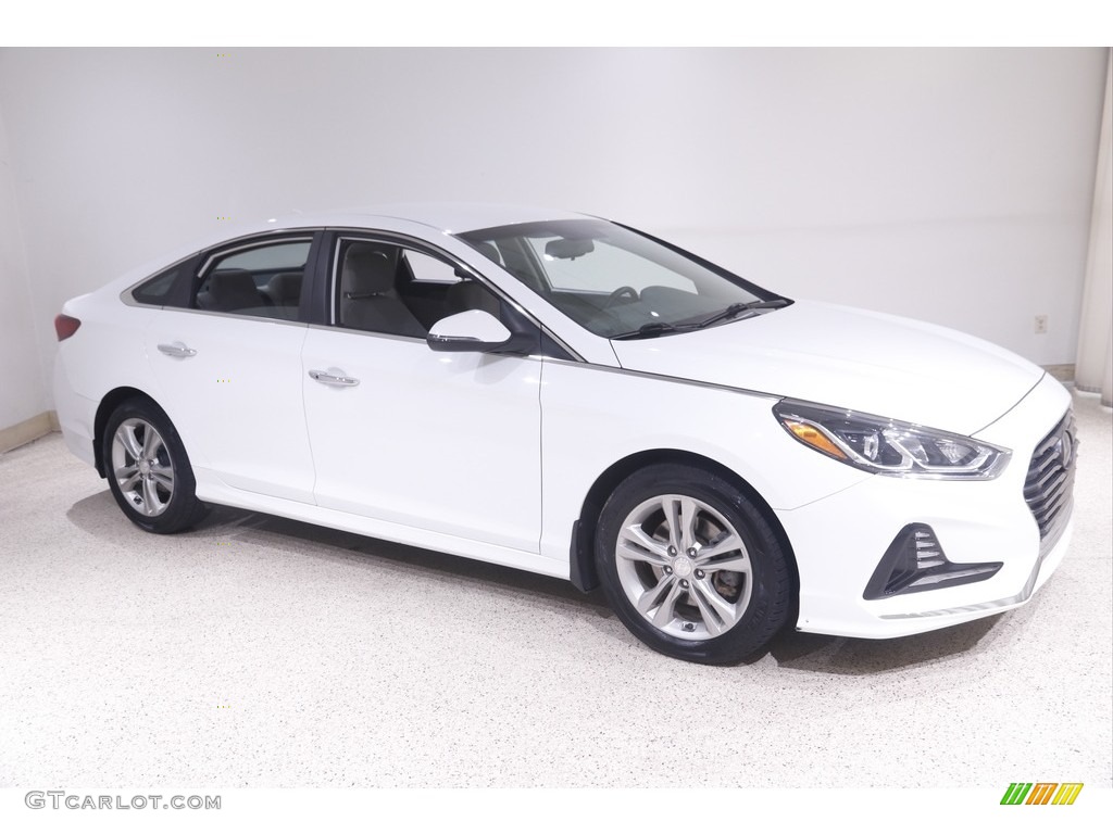 Quartz White Pearl Hyundai Sonata