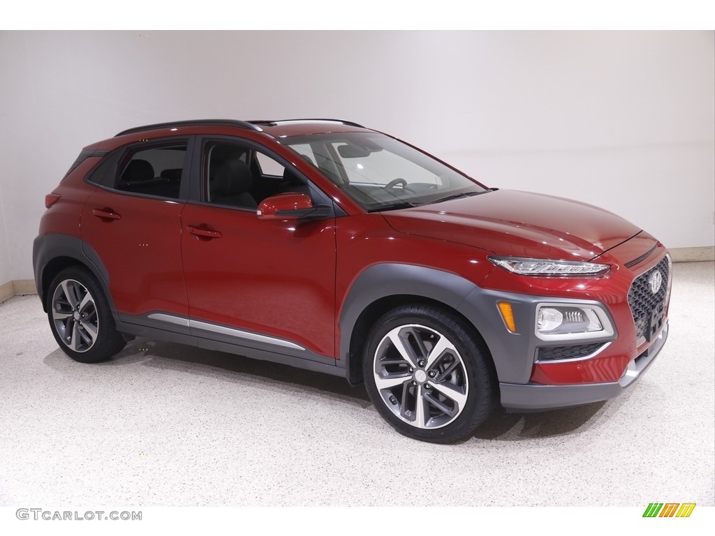 Pulse Red 2020 Hyundai Kona Ultimate AWD Exterior Photo #144720160