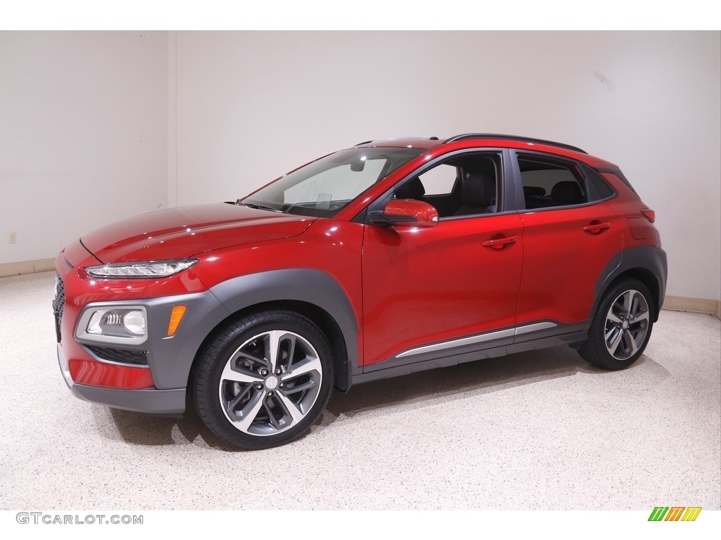 Pulse Red 2020 Hyundai Kona Ultimate AWD Exterior Photo #144720178