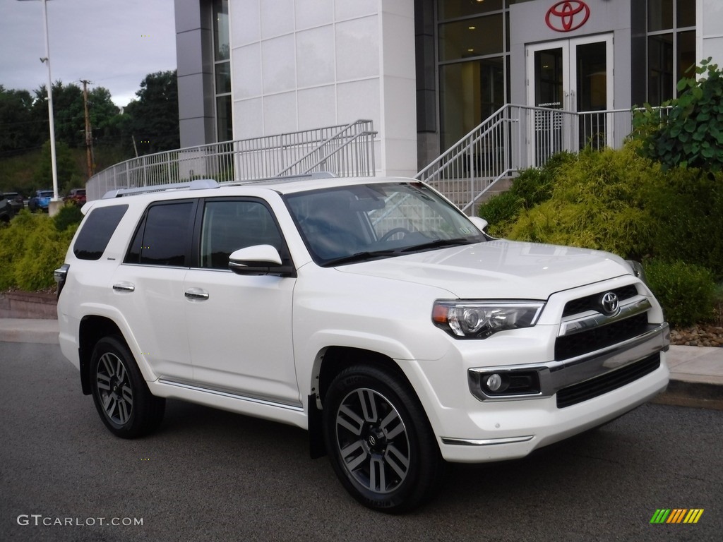 Blizzard White Pearl 2018 Toyota 4Runner Limited 4x4 Exterior Photo #144721333