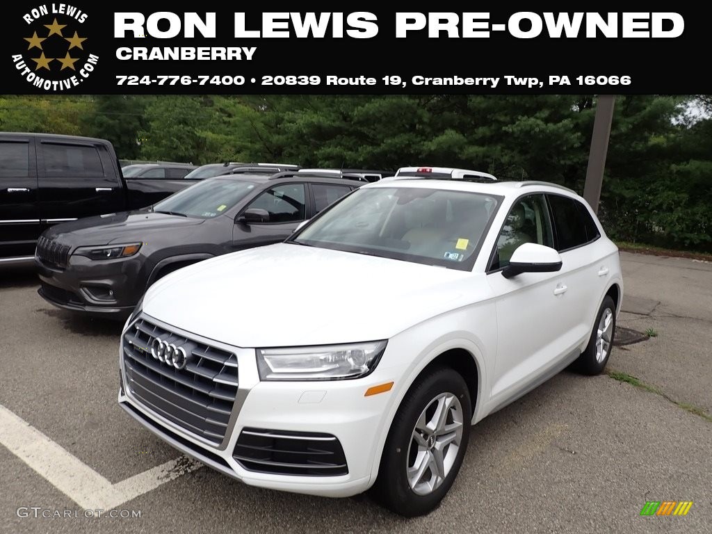 2018 Q5 2.0 TFSI Premium quattro - Ibis White / Black photo #1