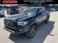 2020 Midnight Black Metallic Toyota Tacoma TRD Off Road Double Cab 4x4  photo #1