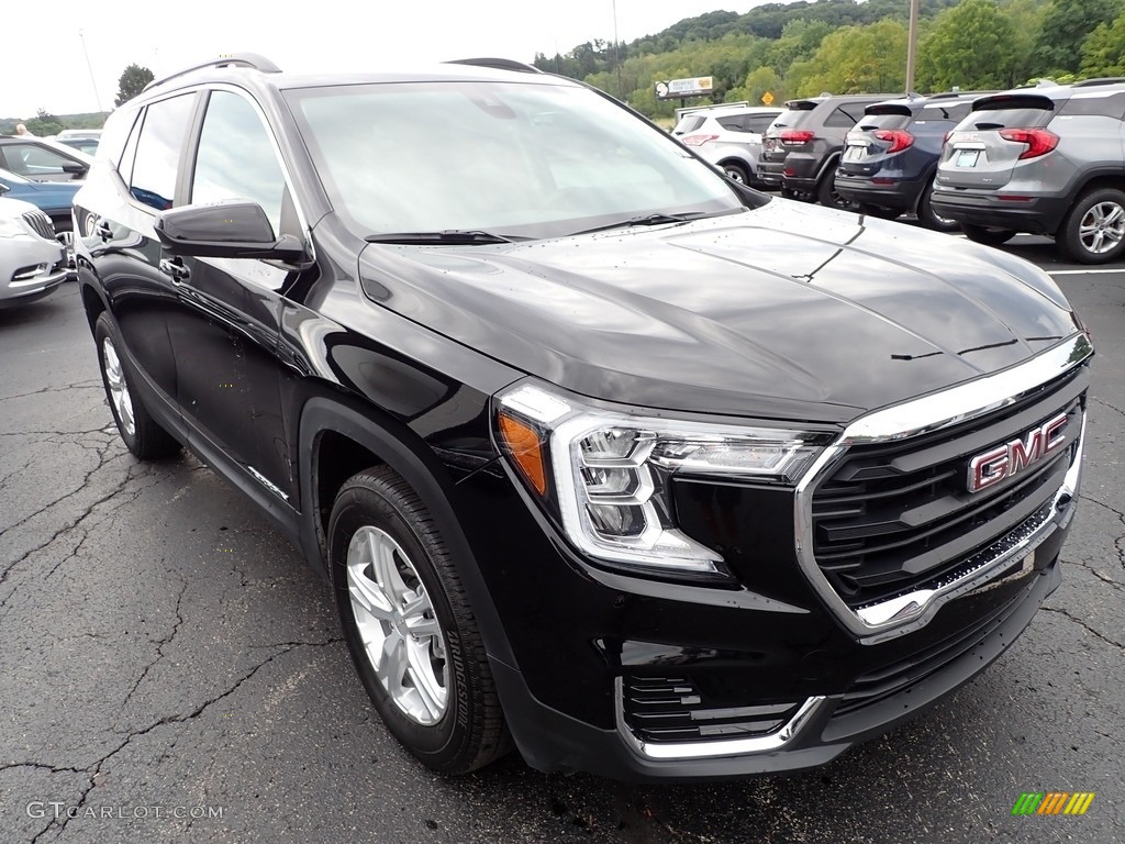 Ebony Twilight Metallic 2022 GMC Terrain SLE AWD Exterior Photo #144722482