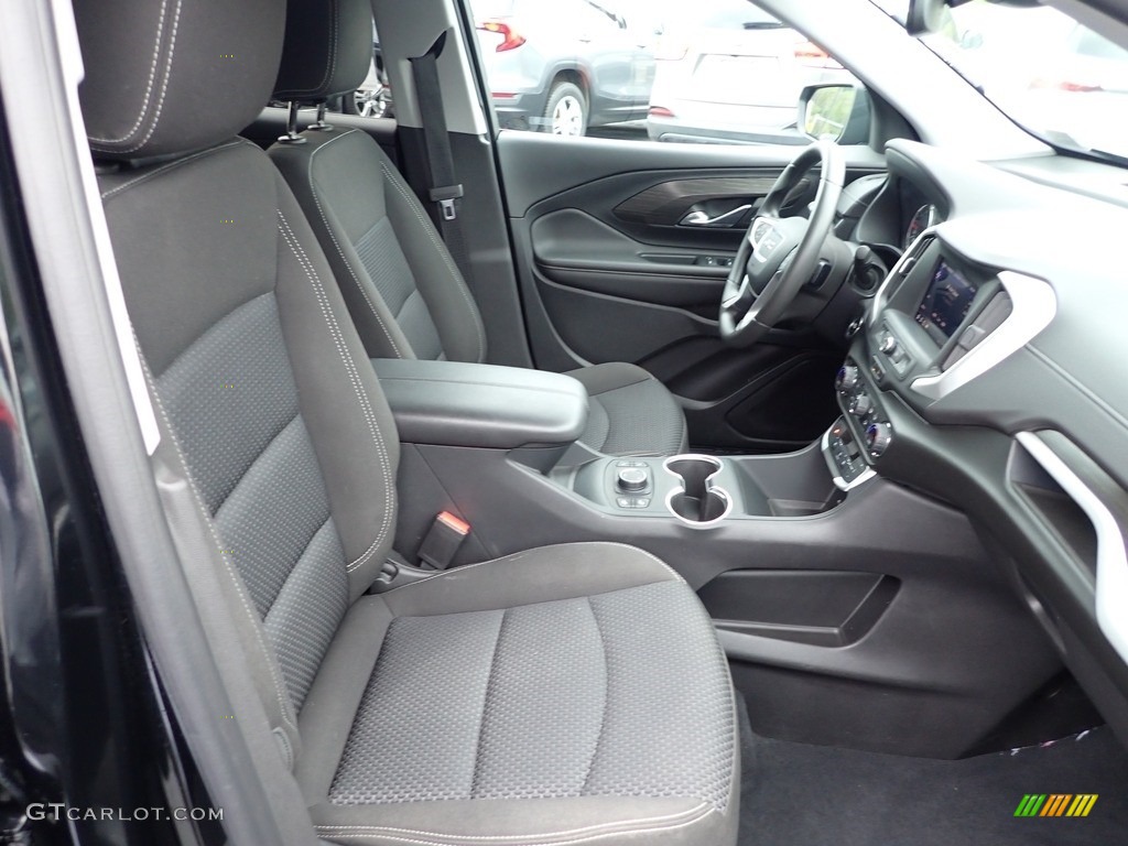 Jet Black Interior 2022 GMC Terrain SLE AWD Photo #144722605