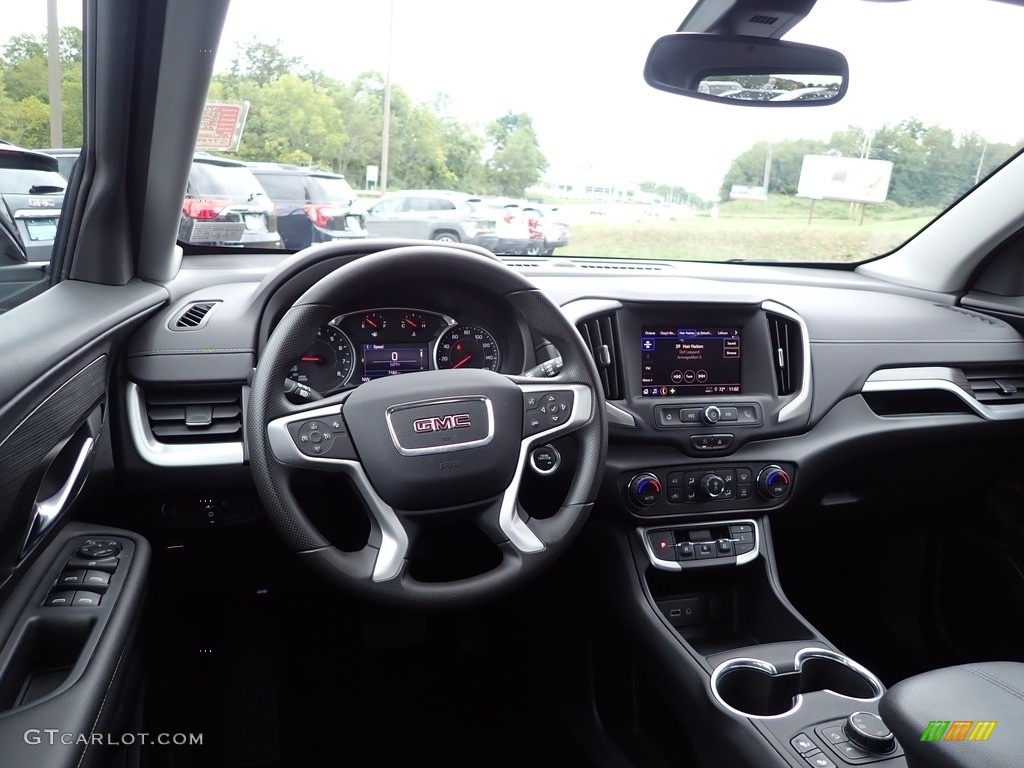 2022 GMC Terrain SLE AWD Jet Black Dashboard Photo #144722662