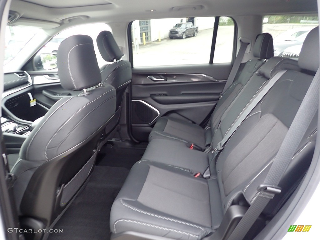 Global Black Interior 2022 Jeep Grand Cherokee L Laredo 4x4 Photo #144722713