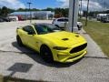 2021 Grabber Yellow Ford Mustang GT Fastback  photo #3