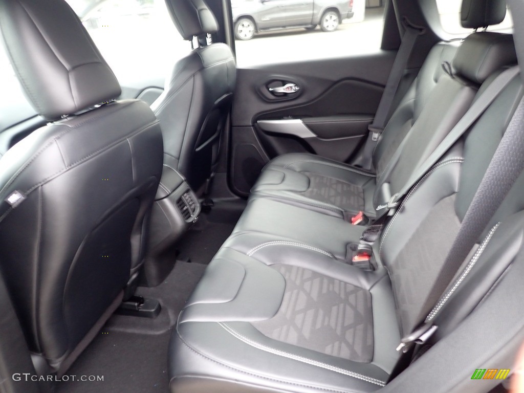 Black Interior 2022 Jeep Cherokee X 4x4 Photo #144723088