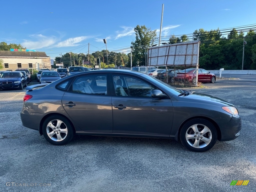 2009 Elantra SE Sedan - Carbon Gray / Black photo #11