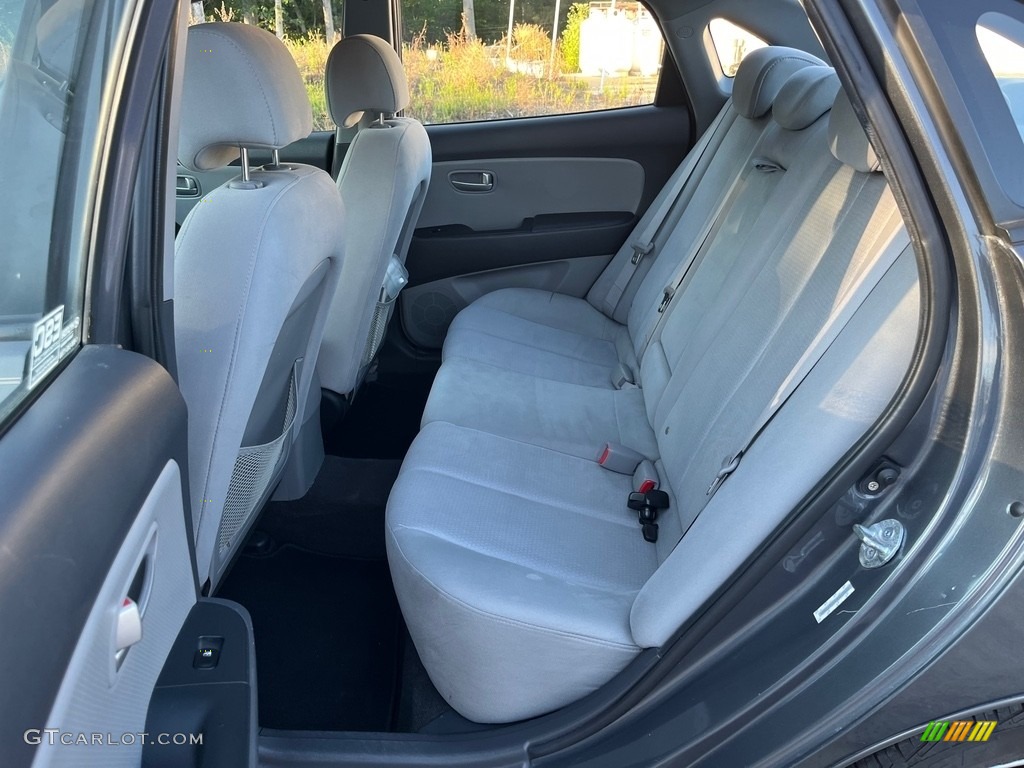 2009 Elantra SE Sedan - Carbon Gray / Black photo #17