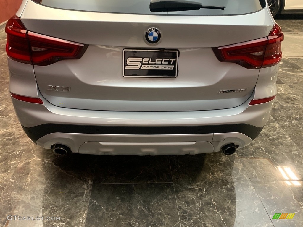 2020 X3 xDrive30i - Glacier Silver Metallic / Black photo #3