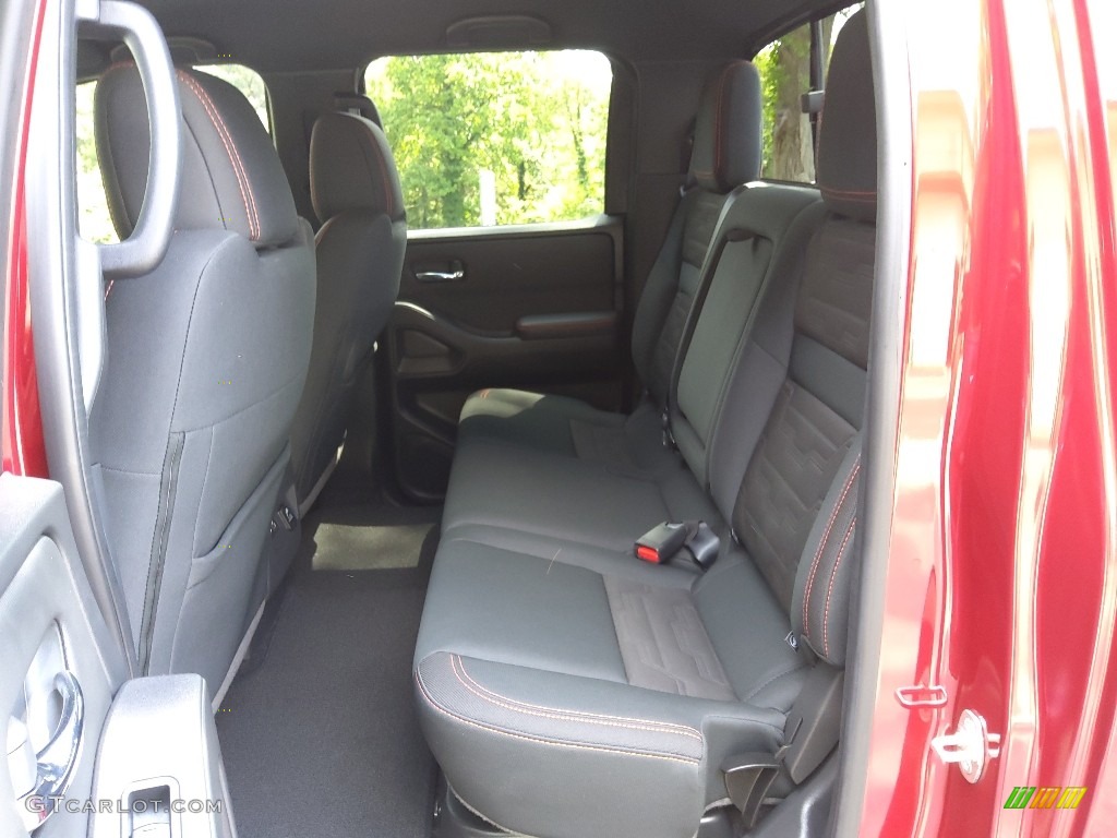 2022 Nissan Frontier Pro-X Crew Cab Rear Seat Photo #144724867
