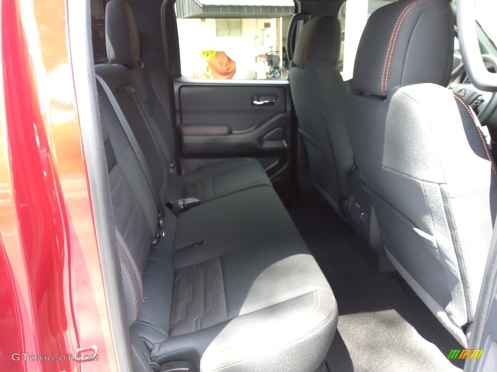 2022 Nissan Frontier Pro-X Crew Cab Rear Seat Photo #144724893