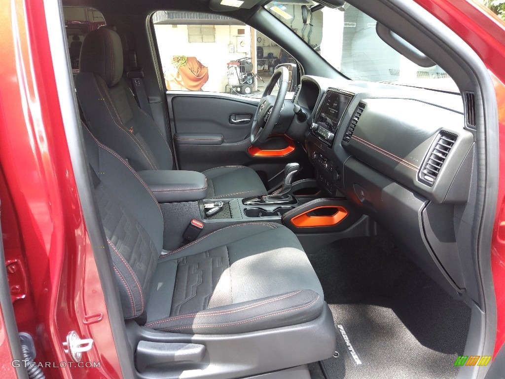 2022 Nissan Frontier Pro-X Crew Cab Interior Color Photos