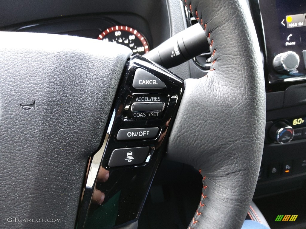 2022 Nissan Frontier Pro-X Crew Cab Steering Wheel Photos