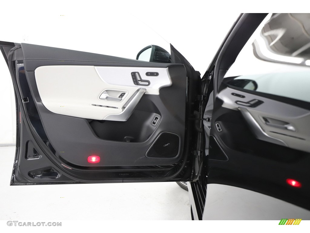 2021 Mercedes-Benz CLA AMG 35 Coupe Titanium Gray/Black Door Panel Photo #144725011