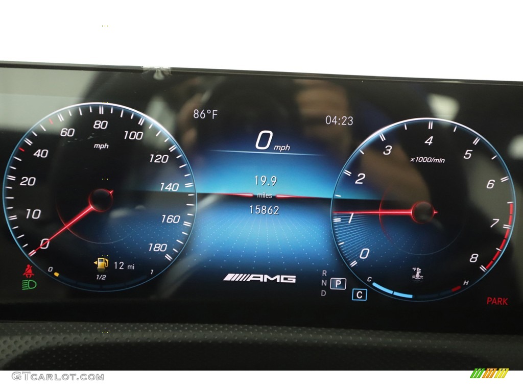 2021 Mercedes-Benz CLA AMG 35 Coupe Gauges Photo #144725206